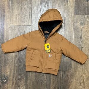 Carhartt Tan Hooded Infant Jacket